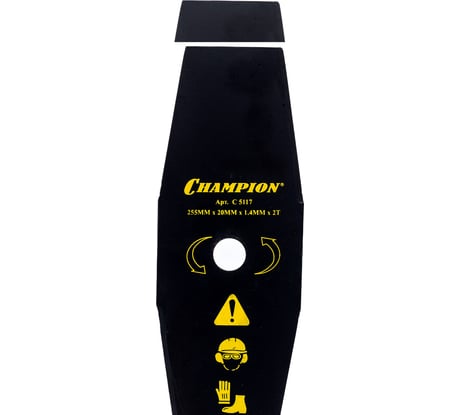 Нож для жесткой травы (255х20 мм) Champion C5117