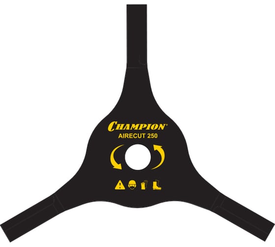 Нож для травы Airecut (250х25.4 мм) Champion C5132 1