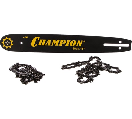 Набор шина (15"; 0.325"; 1.5 мм; 64 звена) + 2 цепи Champion 952934