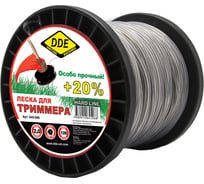 Корд триммерный Hard line (2.0 мм; 120 м; круг) DDE 645-068