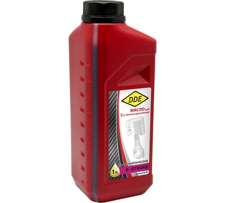 Масло 2-х тактное полусинтетическое (1 л) DDE SS-2T