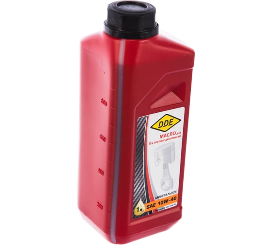 Масло 4-х тактное минеральное (1 л) DDE M-SAE10W-40
