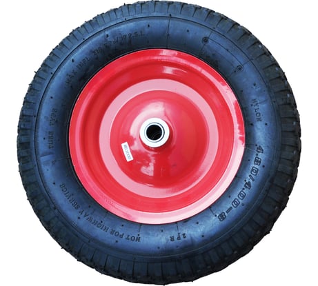 Колесо пневматическое 4.00-8 для тачки WB 300D и WB320D Tsunami D0KB8A3SOLID022