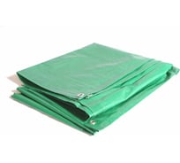 Тент Российский Тарпаулин 3х4м, зеленый 033-0091