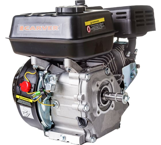 Двигатель бензиновый 168FL-2 (6.5 л.с.) CARVER 01.010.00128