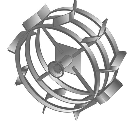 Грунтозацепы 2 шт. ТИП.1 для Целина МБ, Каскад, Кадви, Нева Целина 10101