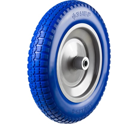 Колесо ПРОФЕССИОНАЛ полиуретановое (350 мм; 25.4 мм) для тачек ЗУБР 39912-3