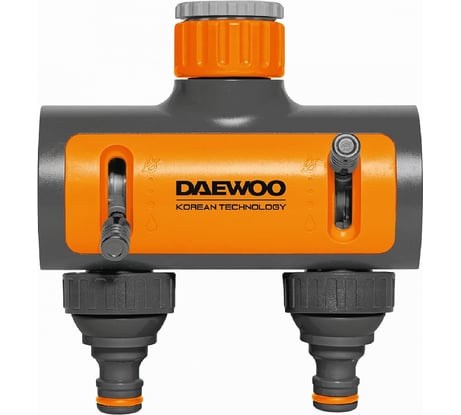 Разделитель потоков 2-х канальный для крана (3/4"; 1"; 26.5-33.3 мм) DAEWOO DWC 1225