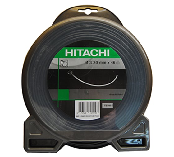 Леска для триммера (3.30 мм; 46 м; круг) Hitachi HTC-781014 1