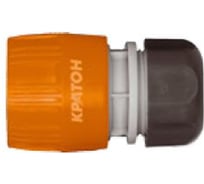 Соединитель пластиковый быстроразъемный (1/2") Кратон 5 01 04 026