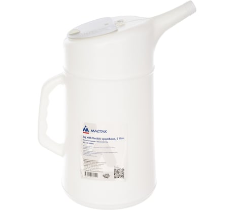 Мерная емкость с крышкой, 5 л МАСТАК 135-10005