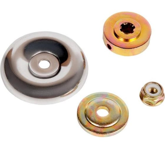 Комплект гаек и шайб редуктора бензокосы М10x1.25, 4 детали 102120 ZeepDeep 865753 1