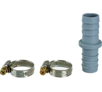 Соединитель поливочных шлангов MasterProf 3/4" в комплекте с хомутами ДС.020043