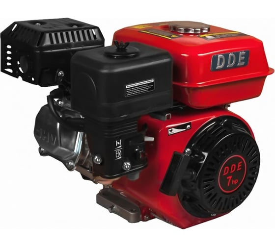 Двигатель бензиновый четырехтактный (7 л.с.) DDE 170F-S20