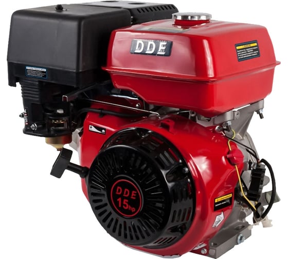 Двигатель бензиновый четырехтактный (15 л.с.) DDE 190F-S25G