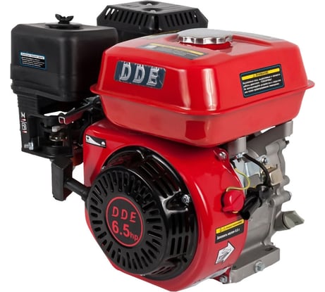 Двигатель бензиновый четырехтактный (6.5 л.с.) DDE 168FB-Q19