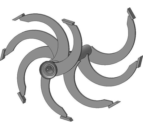Фреза 8-ми зубая ТИП.3 Целина 010225