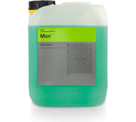 Бесконтактный шампунь Multi Star N первичная мойка 23 кг Koch Chemie 248023 053132 1
