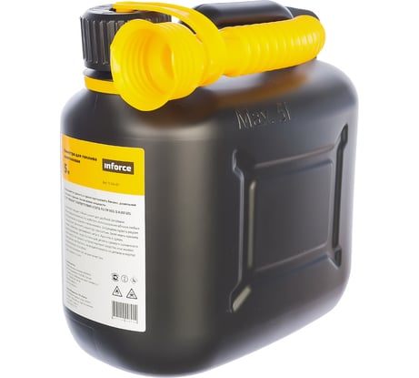 Канистра для топлива пластиковая (5 л) Inforce 11-04-07