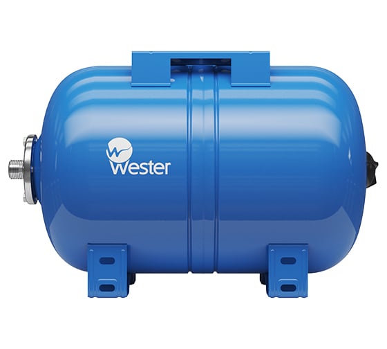 Бак мембранный для водоснабжения (горизонтальный) WAO 24 Wester 0-14 ...