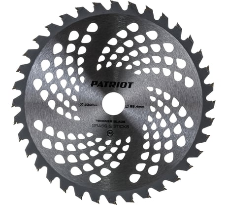 Нож для триммера TBS-36 (230х25.4 мм) PATRIOT 809115220