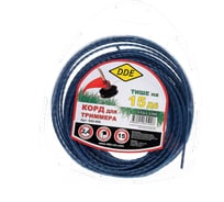 Корд триммерный Still line (2.4 мм; 15 м; витой квадрат) DDE 645-006