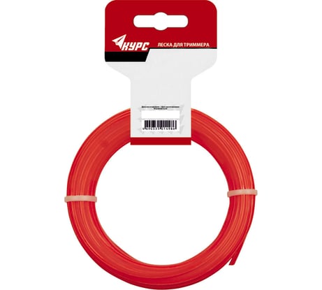 Леска для садовых триммеров (3.0 мм; 15 м; круг) КУРС 77875