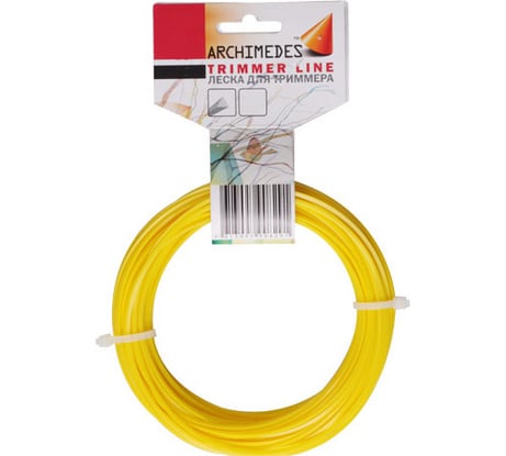 Леска для триммера (2 мм; 15 м; треугольник) Archimedes 90829