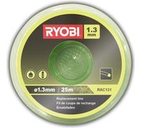 Леска (1.3 мм; 25 м; круг) RAC131 Ryobi 5132002624
