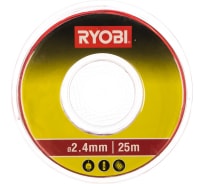 Леска (2.4 мм; 25 м; круг) RAC134 Ryobi 5132002627