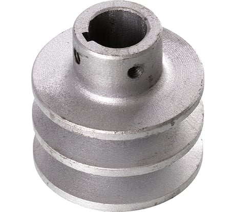 Шкив чугунный окрашенный, двухручейковый, V13 DDE 249-129