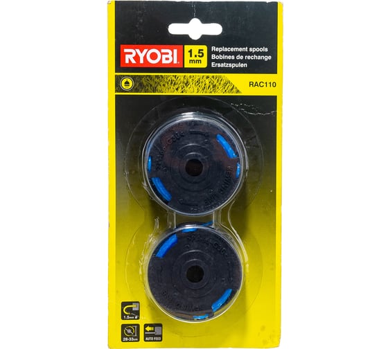 Шпуля с леской для RLT4025 (1.5 мм; 2 шт.) RAC110 Ryobi 5132002775 1