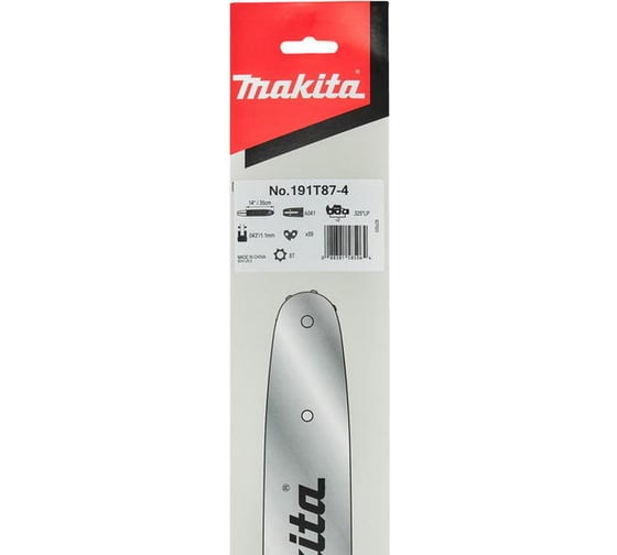 Шина 35 см (14"), 0.325", 1.1 мм, SN, 59 звеньев Makita 191T87-4