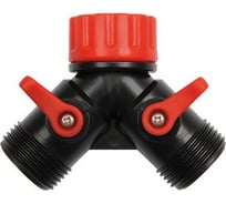 Распределитель внешний двухканальный 3/4" YATO YT-8978