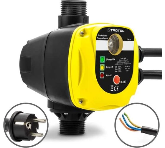 Реле давления электронное TDPDS без штекера TROTEC 4610000290