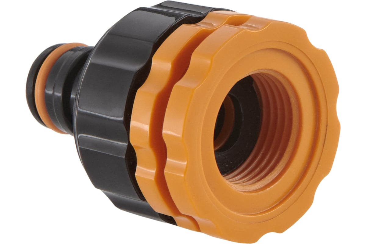 Штуцер для крана с резьбой MULTI 1/2"3/4"1" FISKARS 1020438 - выгодная ...