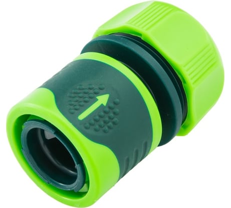 Муфта сквозная (1/2", двухкомпонентная) VERTO 15G730