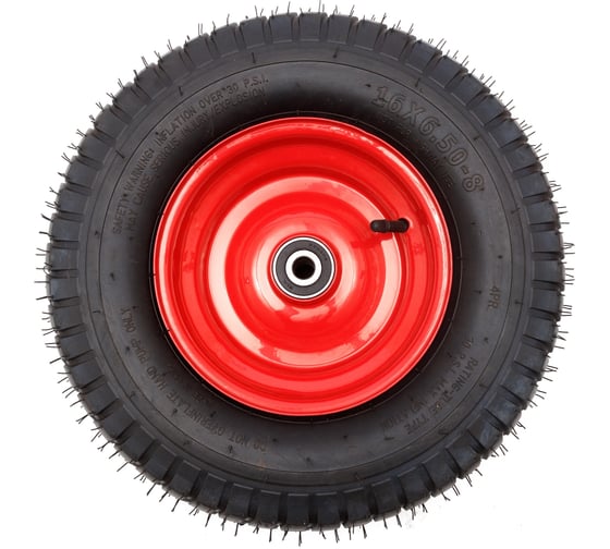 Колесо пневматическое (16x6.5-8 pneum; ось 16 мм; длина 90 мм) ENIFIELD 16x6,5-8 Pn 16/90