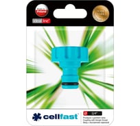 Коннектор с внутренней резьбой 3/4", упаковка - блистер Cellfast 50-215
