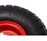 Колесо полиуретановое без камеры (10x3.5x4 pu; ось 16 мм; длина 70 мм) ENIFIELD 10x3.5x4 PU 16/70 3