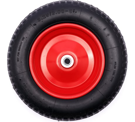 Колесо пневматическое (14x3.25-8 pneum; ось 20 мм; длина 70 мм) ENIFIELD 14x3,25-8 Pn 20/70