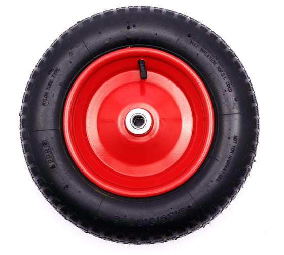 Колесо пневматическое (14x3.25-8 pneum; ось 20 мм; длина 70 мм) ENIFIELD 14x3,25-8 Pn 20/70