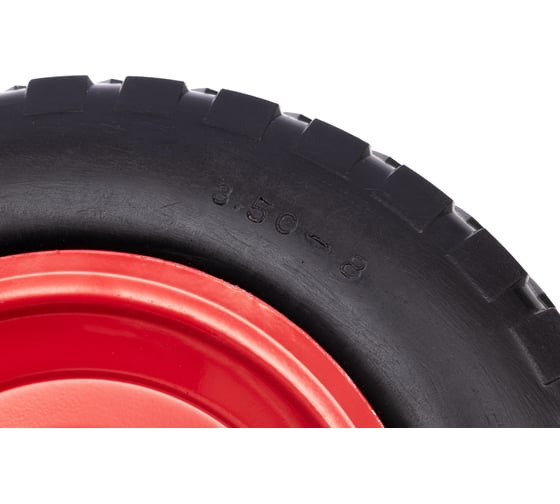 Колесо пневматическое (14x3.5-8 pneum; сварное; ось 16 мм; длина 80 мм) ENIFIELD 14x3,5-8 Pn W 16/80