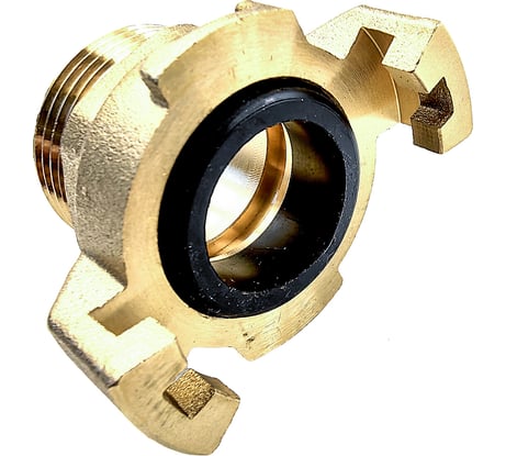 Штуцер латунный быстрого соединения для напорного рукава НР 1" Профитт 0103225