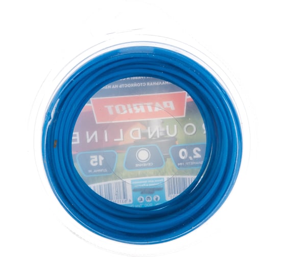 Леска Roundline в блистере (15 м; 2.0 мм; круг) PATRIOT 805205002