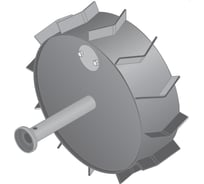 Грунтозацепы засыпные (для мотоблоков Целина МБ, Каскад, Кадви, Нева) Целина 010126