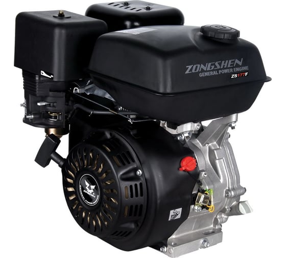 Двигатель бензиновый (для мотопомп) ZS177F Zongshen 1T90QS771