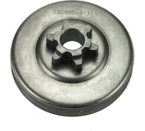 Ведущая звездочка для бензопилы шаг 3/8" 6 зубьев (лучей) TORGWIN ZZ-ES2860-51111