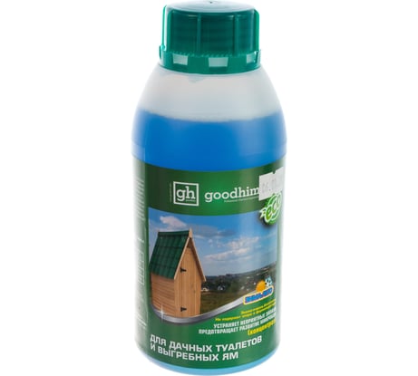 Средство для дачных туалетов и выгребных ям (0.5 л, концентрат) Goodhim 49563