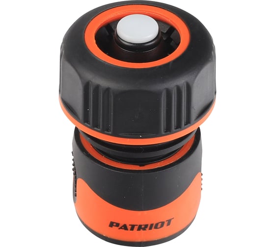 Соединитель быстросъемный HCP-34 A, пластиковый, 3/4", аквастоп Patriot 777001145